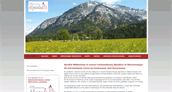 Desktop Screenshot of ferienwohnung-alpenherz.de